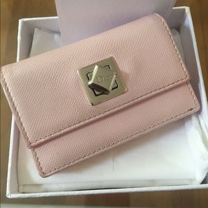 Dior Pink Turn Card Holder